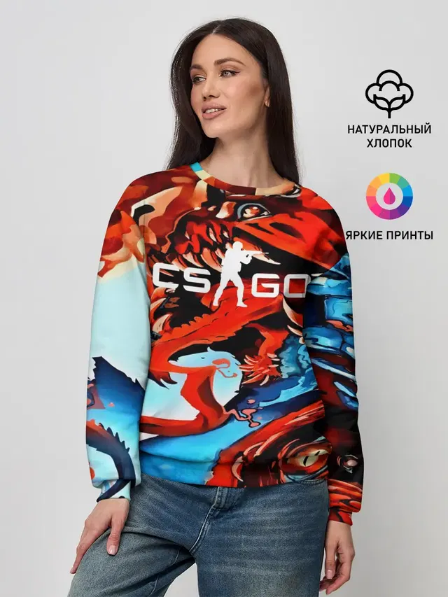 Женский свитшот