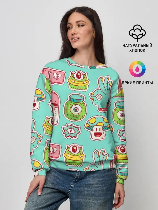 Женский свитшот