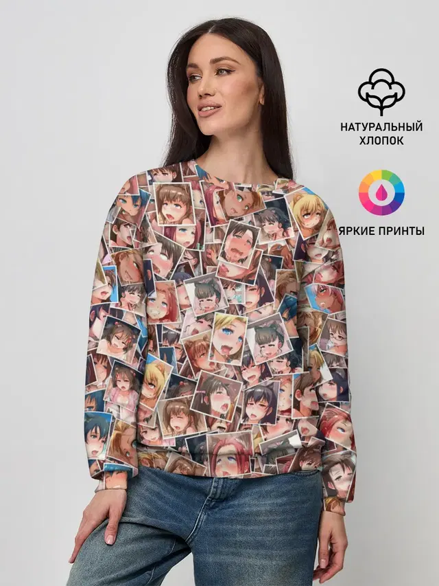 Женский свитшот