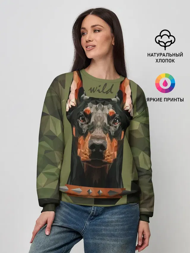 Женский свитшот