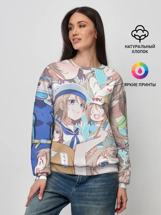 Женский свитшот