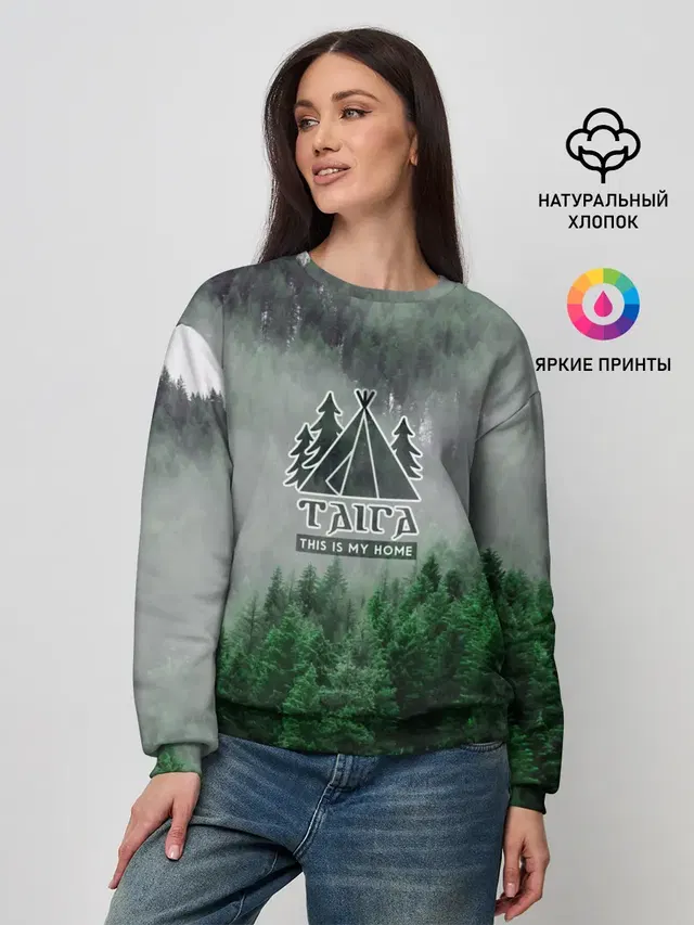 Женский свитшот