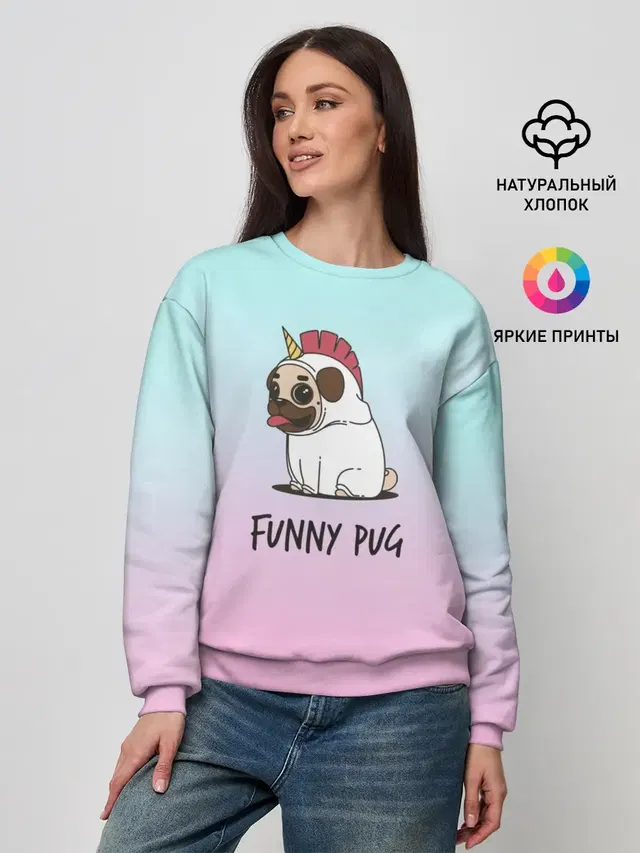 Женский свитшот