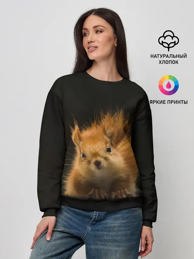 Женский свитшот