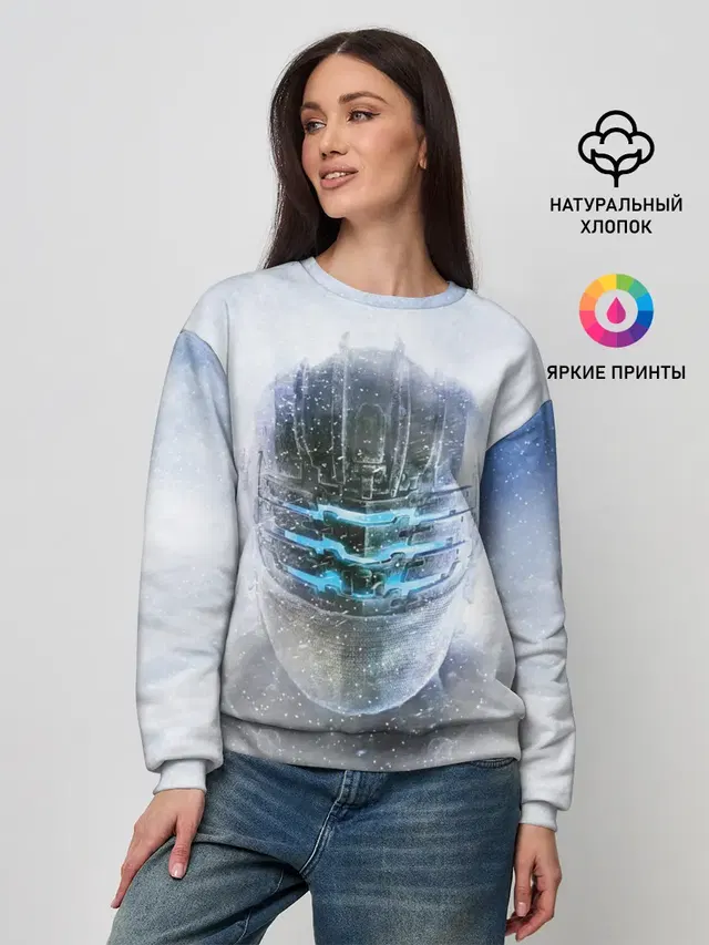 Женский свитшот с принтом «Dead Space»