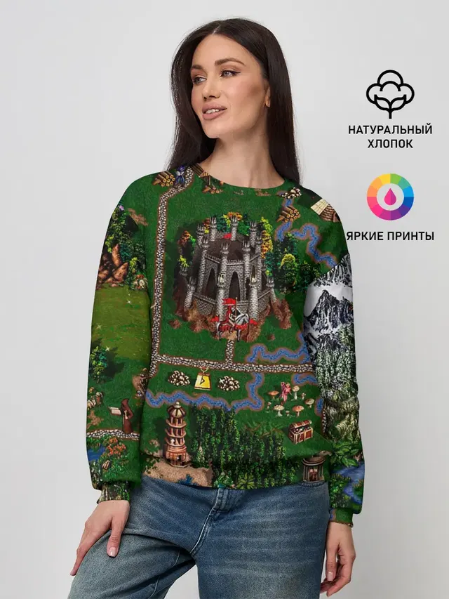 Женский свитшот