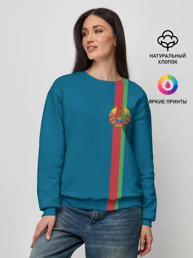 Белоруссия, лента с гербом