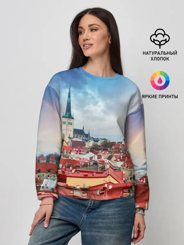Женский свитшот