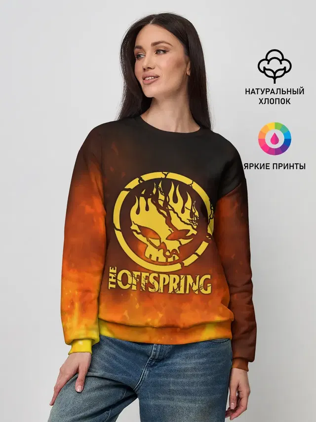Женский свитшот с принтом «Offspring — The Offspring»