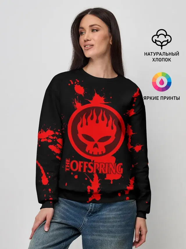 Женский свитшот с принтом «Offspring — The Offspring»