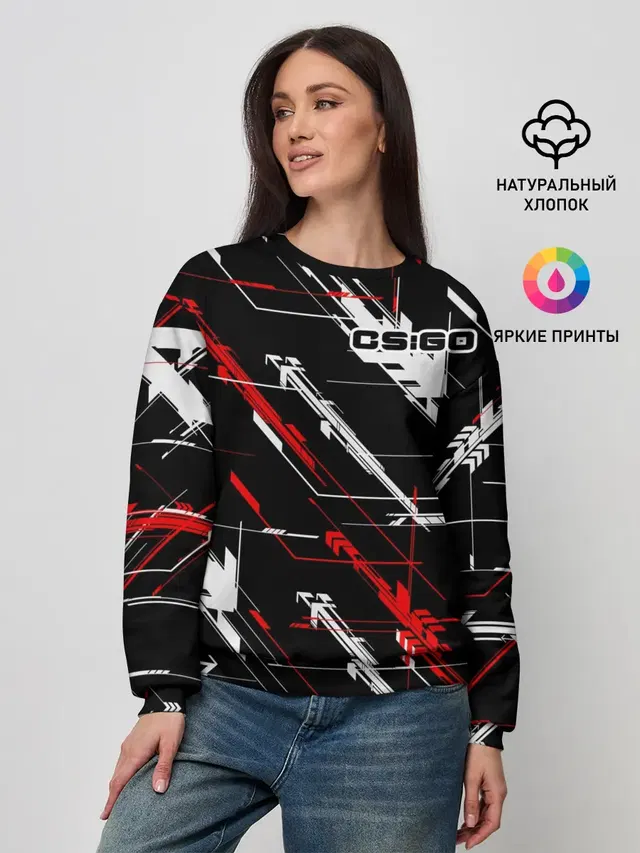 Женский свитшот