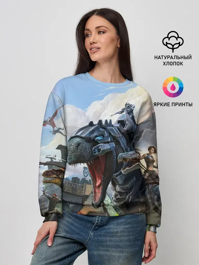 Женский свитшот