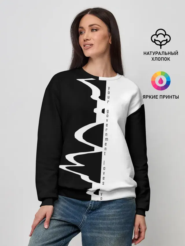 Женский свитшот