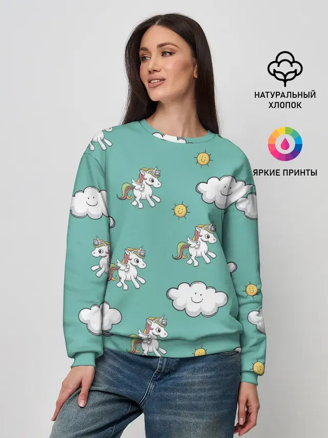 Женский свитшот