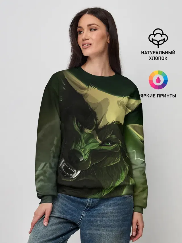 Женский свитшот