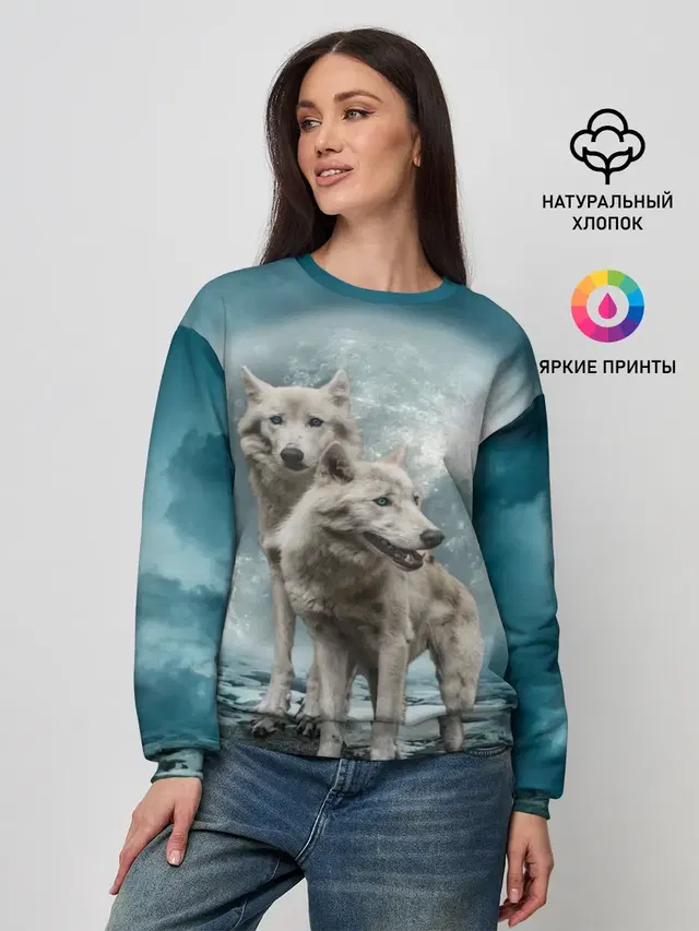Женский свитшот