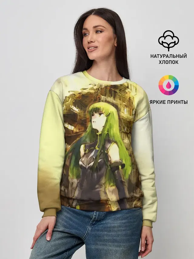 Женский свитшот с принтом «Code Geass — Code Geass art»
