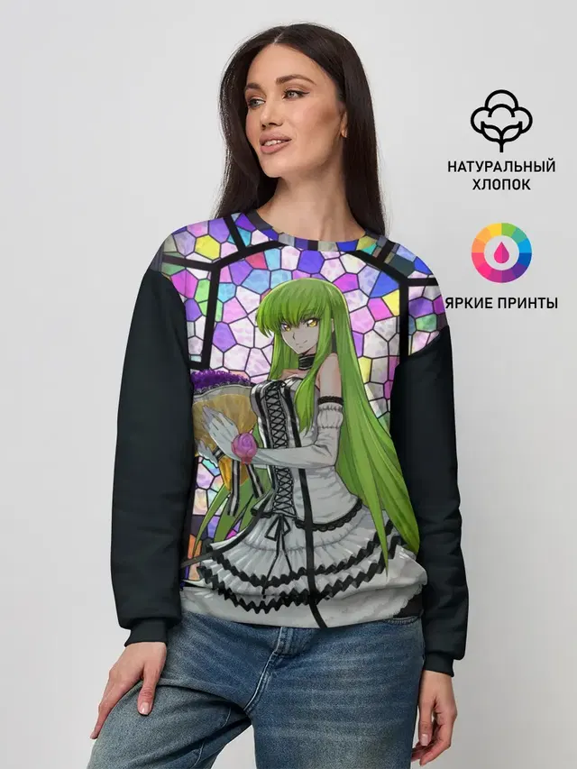 Женский свитшот с принтом «Code Geass — Код Гиас»