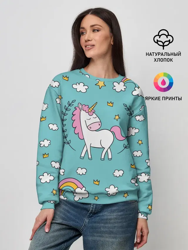 Женский свитшот