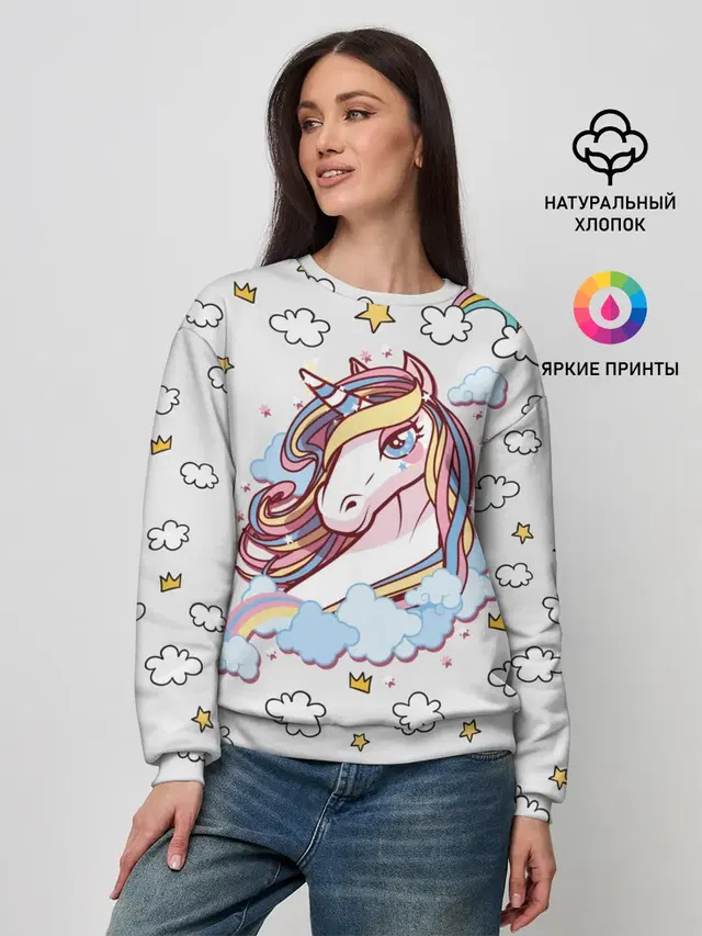 Женский свитшот