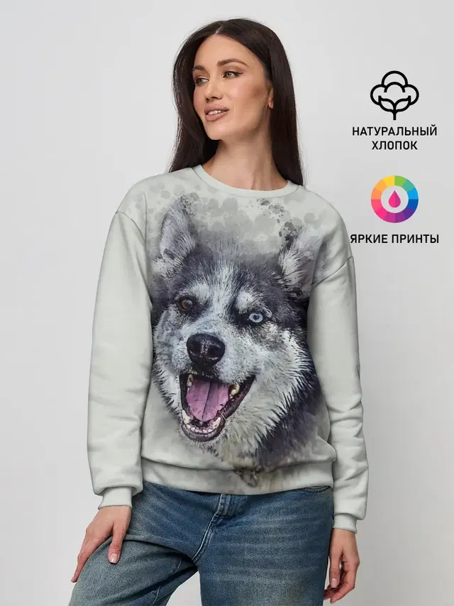 Женский свитшот