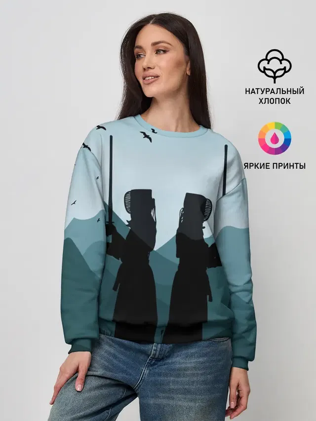 Женский свитшот