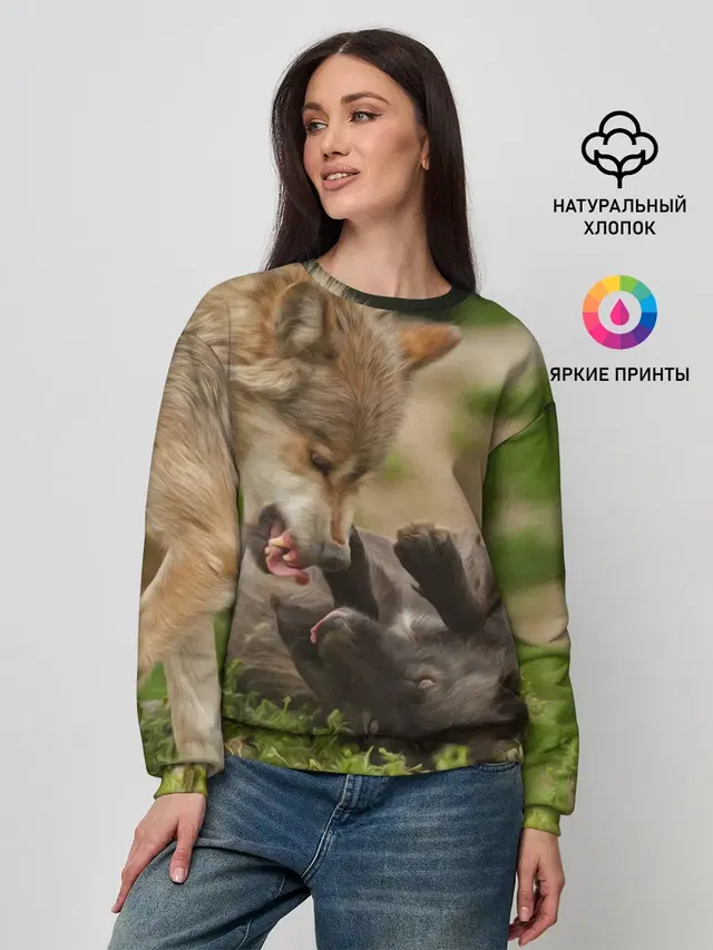 Женский свитшот