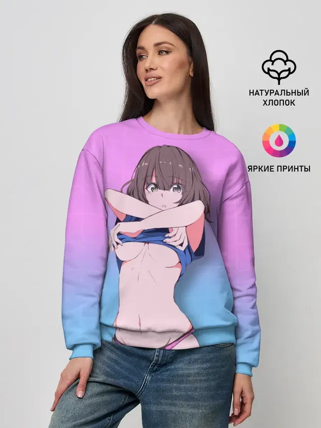 Женский свитшот