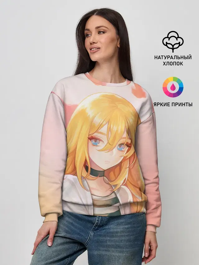 Женский свитшот