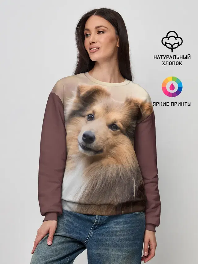 Женский свитшот