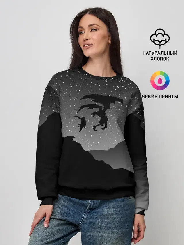 Женский свитшот