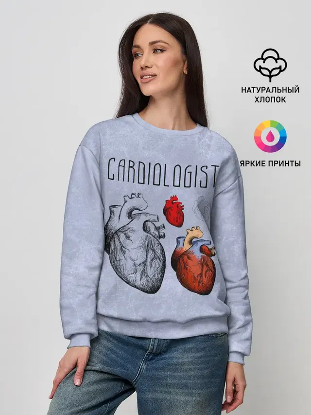 Женский свитшот
