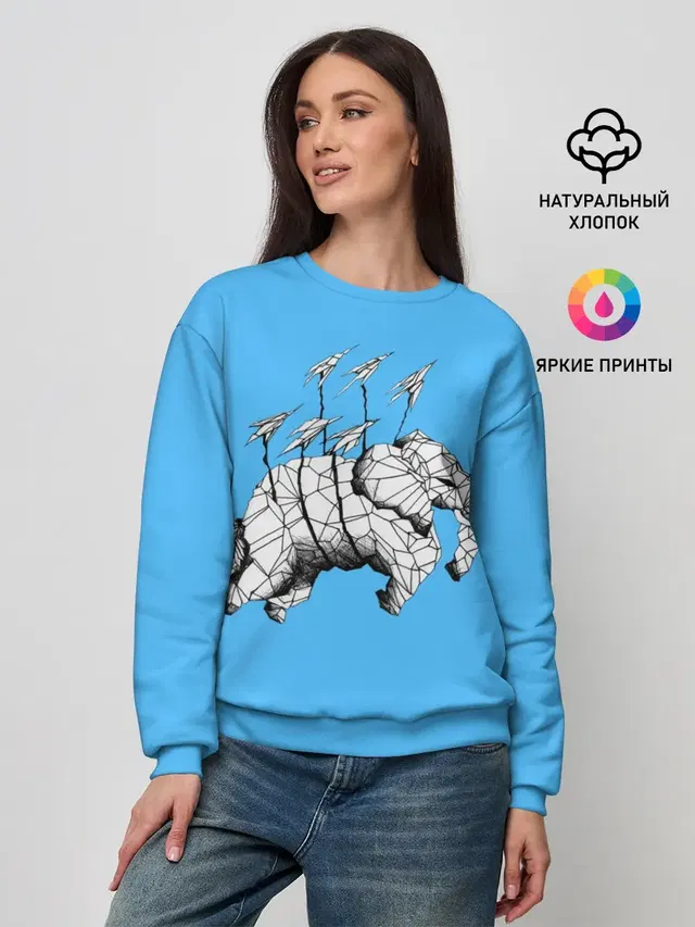 Женский свитшот