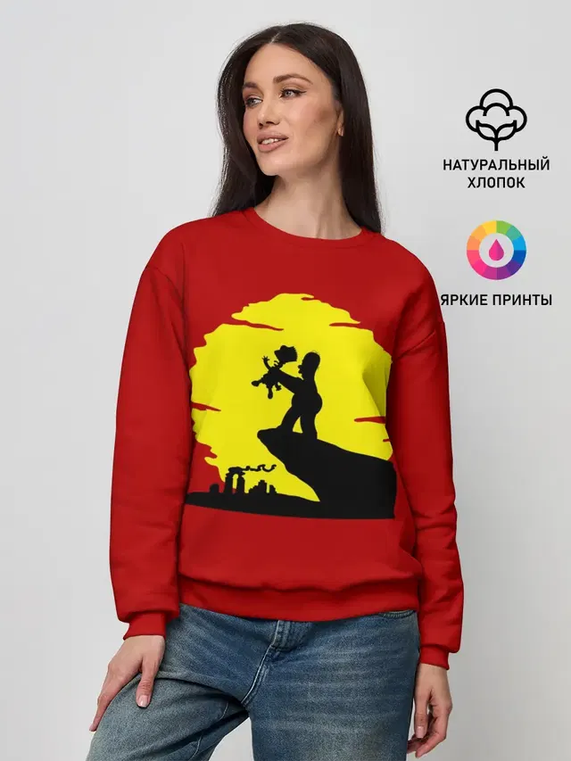 Женский свитшот