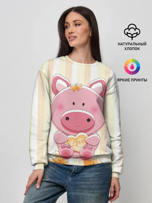 Женский свитшот