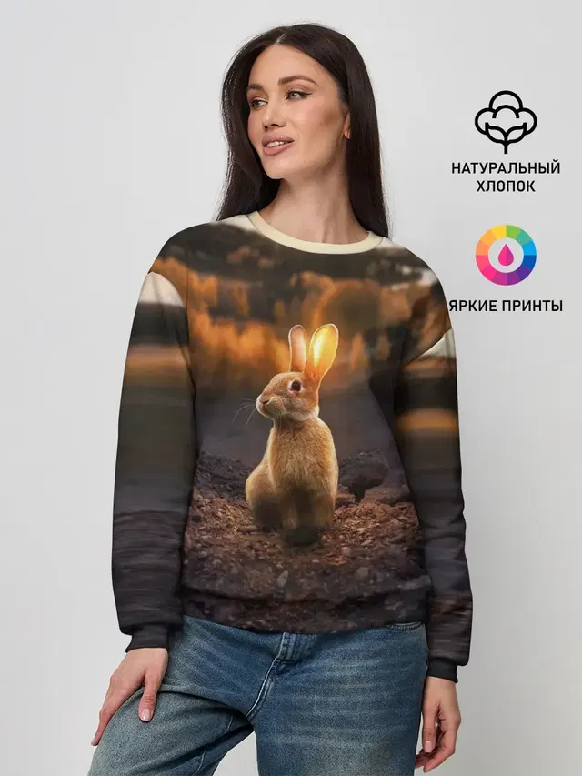 Женский свитшот