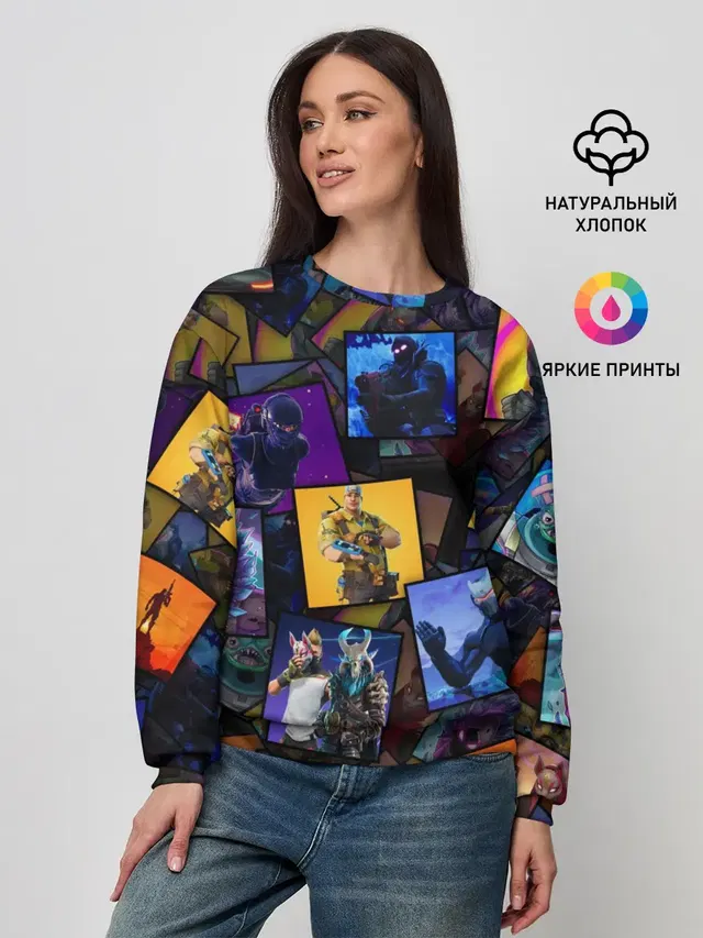 Женский свитшот