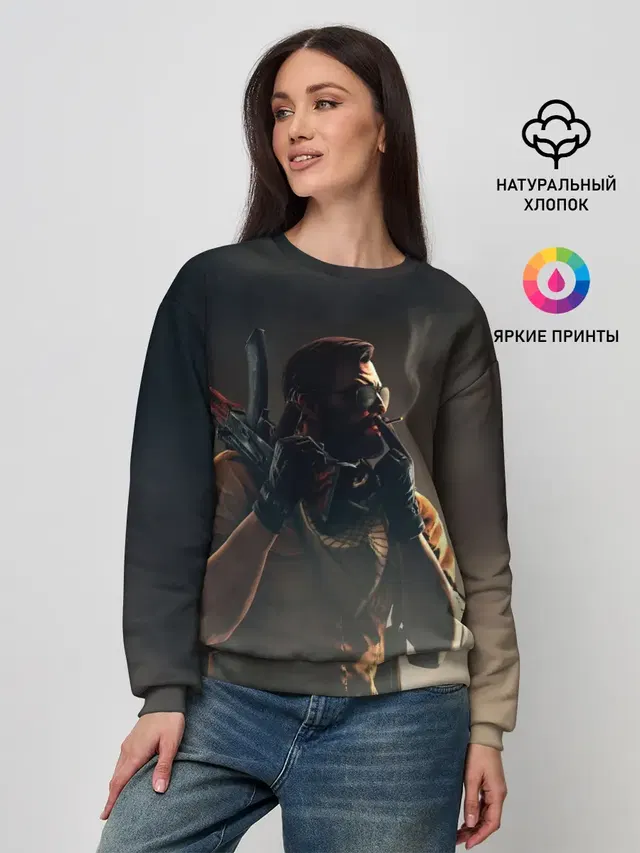 Женский свитшот