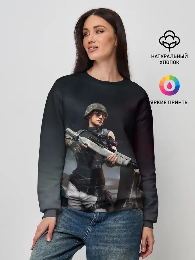 Женский свитшот