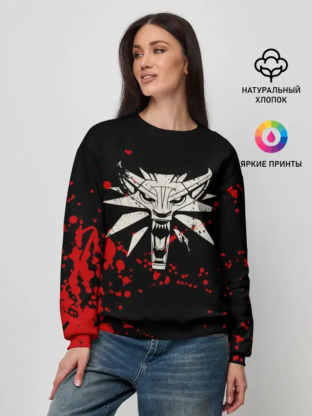 Женский свитшот