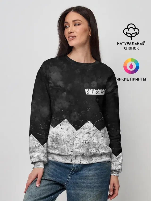 Женский свитшот с принтом «Bones — BONES: SESH Team»