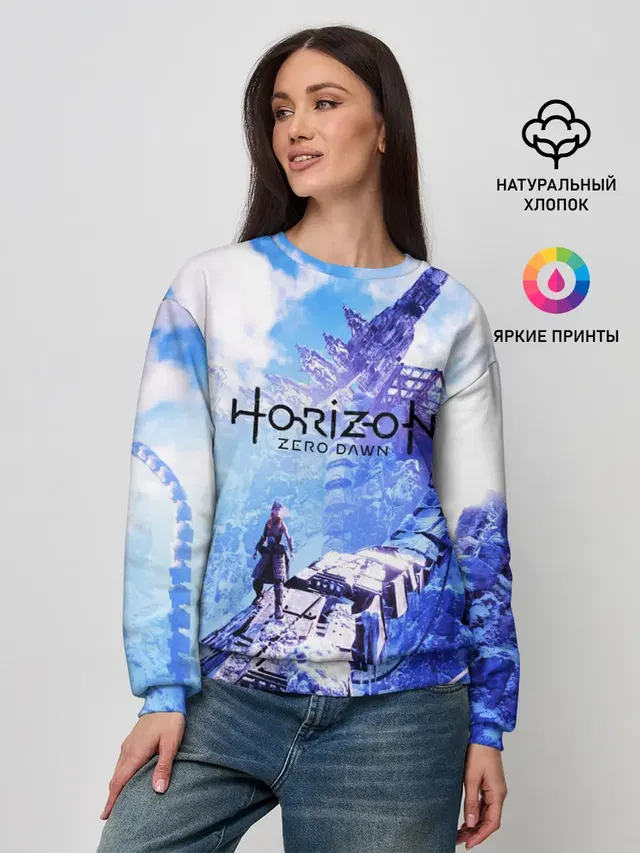 Женский свитшот с принтом «Horizon Zero Dawn»