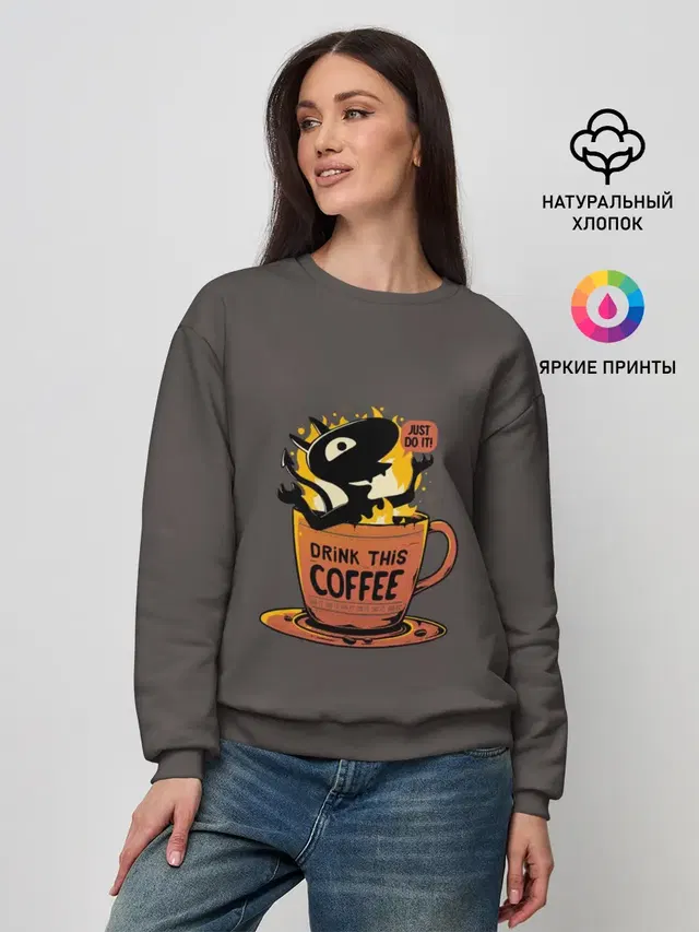 Женский свитшот