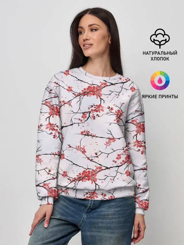 Женский свитшот