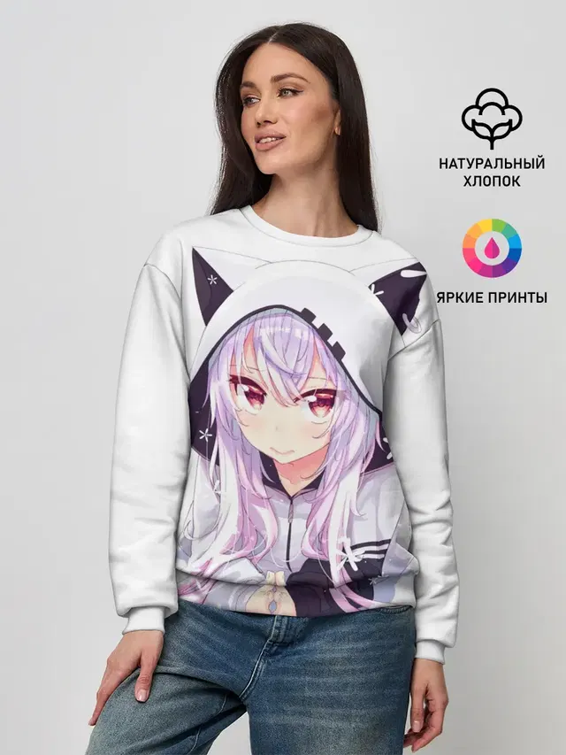 Женский свитшот