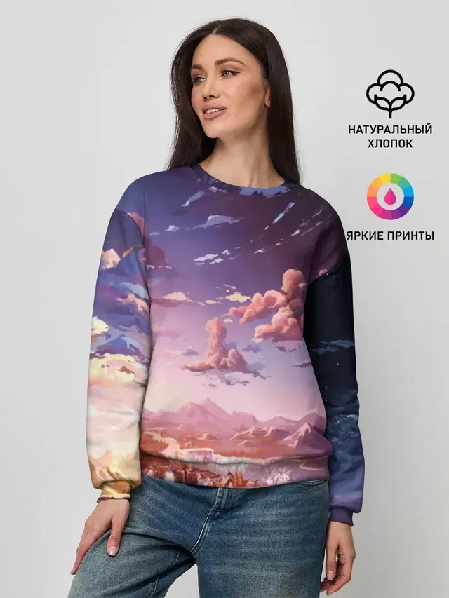 Женский свитшот