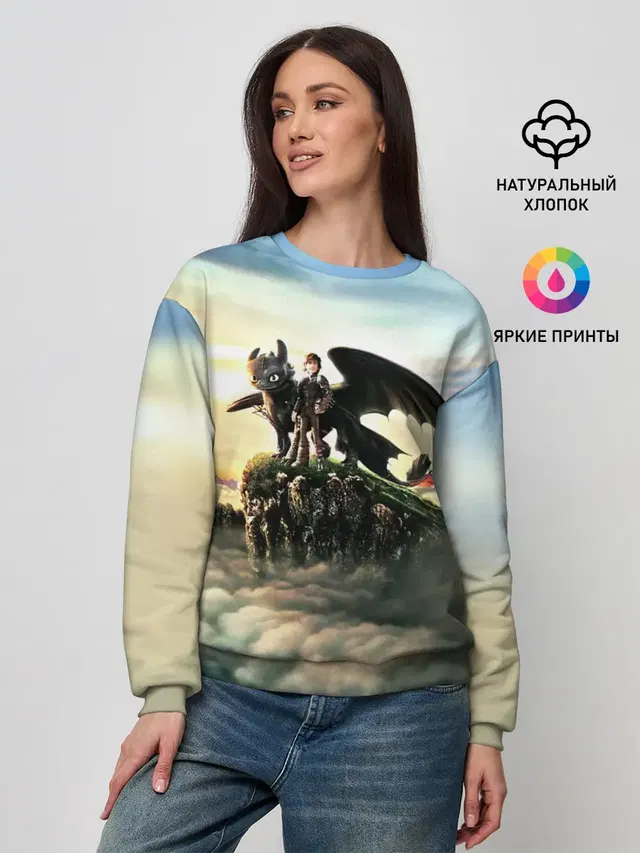 Женский свитшот