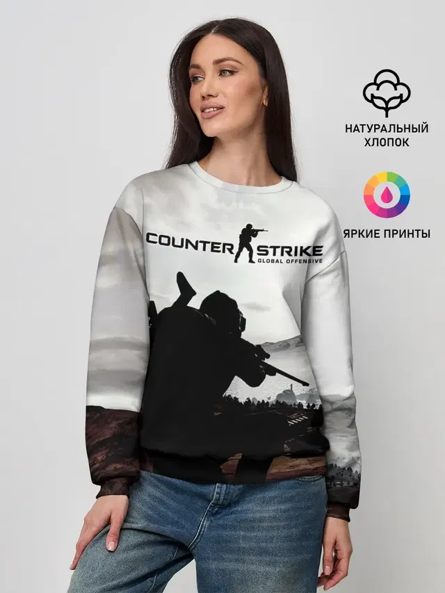 Женский свитшот