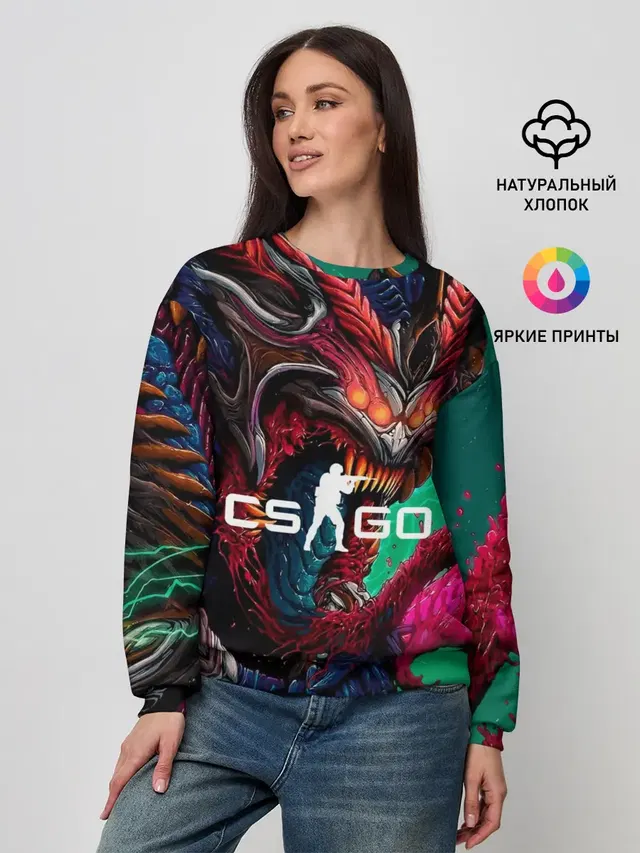 Женский свитшот