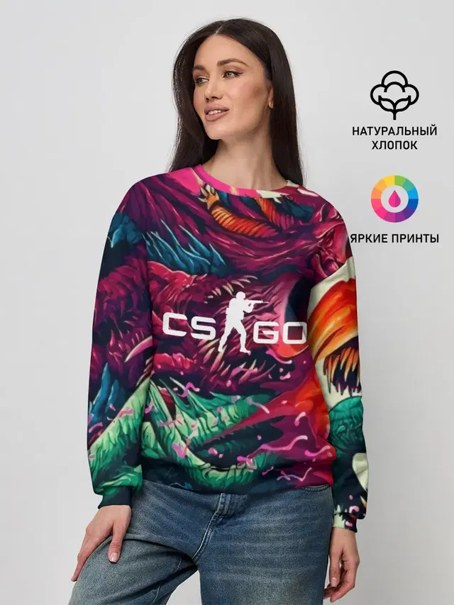 Женский свитшот